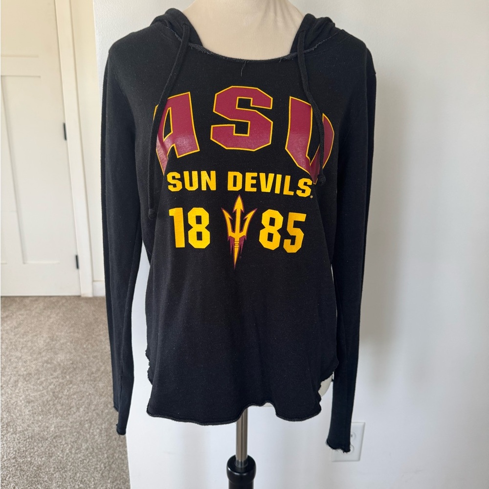 ASU Sun Devils Black Hoodie Sweatshirt